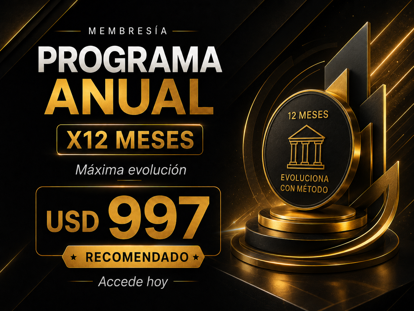 Membresía Trading X1 Año