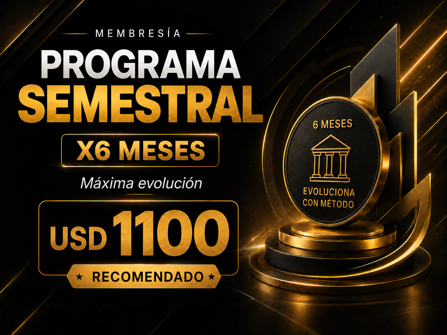 Membresía Trading X6 Meses